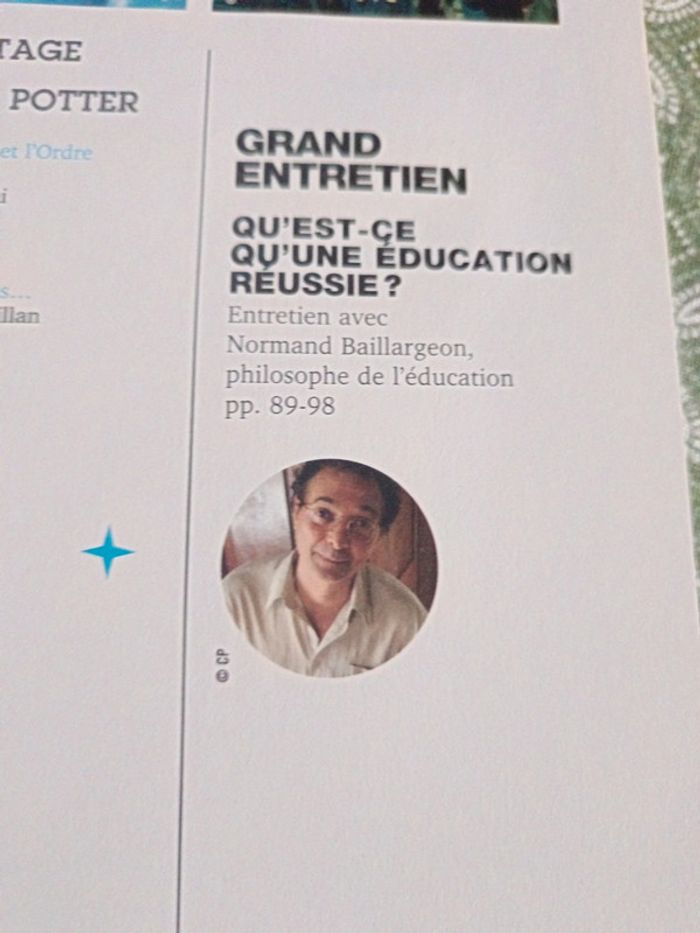 Magazine Harry Potter Philosophie ( HS) - photo numéro 6