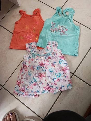 Lot t-shirts 18 mois