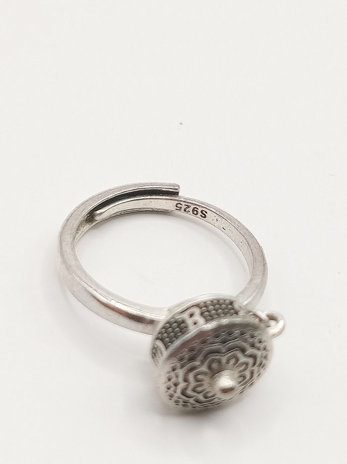 Anello argento 925 segni zodiacali con ciondolo regolabile - photo numéro 6