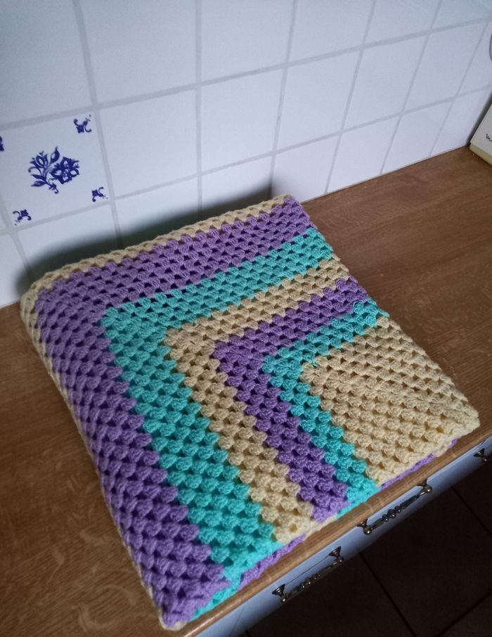 Couverture tricot - photo numéro 3