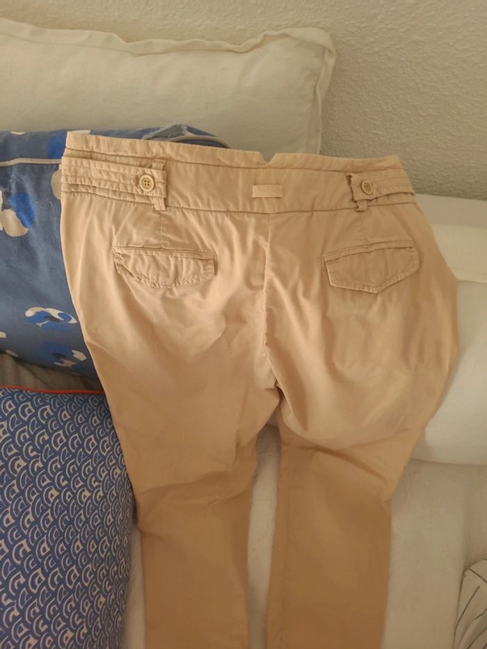 Pantalon chino beige 38 - photo numéro 5