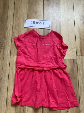 Robe légère été fuchsia IKKS