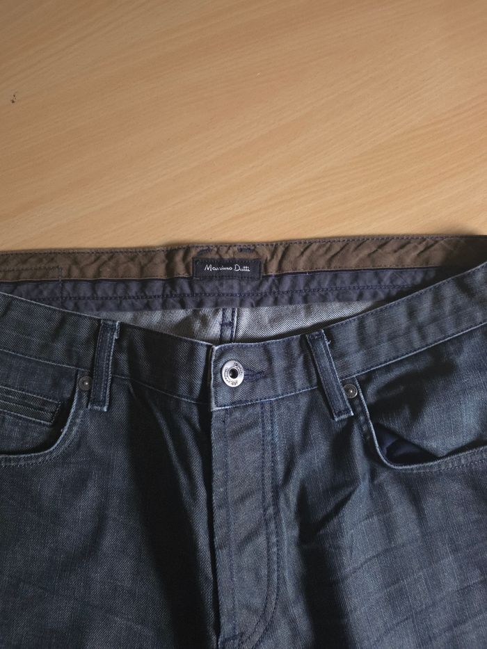 Jeans noir Homme/ Ado taille 42 marque Massimo Dutti 🎸 - photo numéro 7