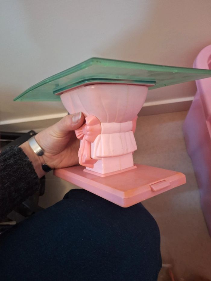 La table barbie vintage avec le repas - photo numéro 4