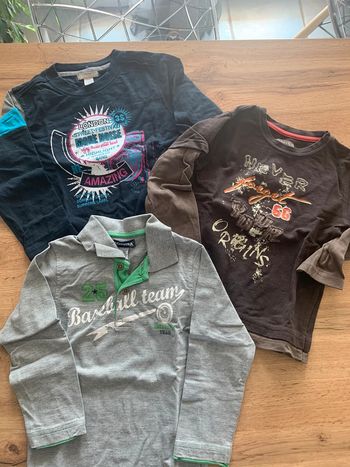 Lot 3 t-shirt manches longues orchestra garçon 4 ans