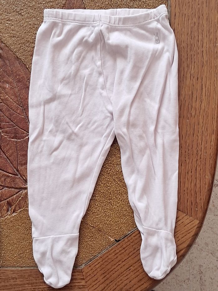 Lot de 2 bas de pantalon de pyjamas 6 mois - photo numéro 3
