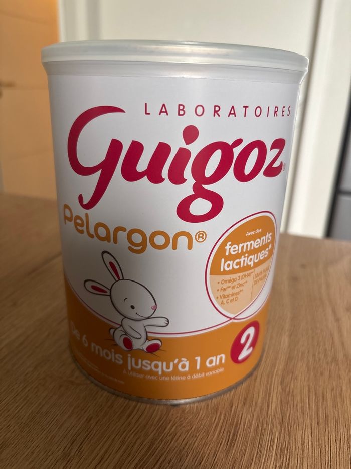 Lait Guigoz Pelargon 2eme âge