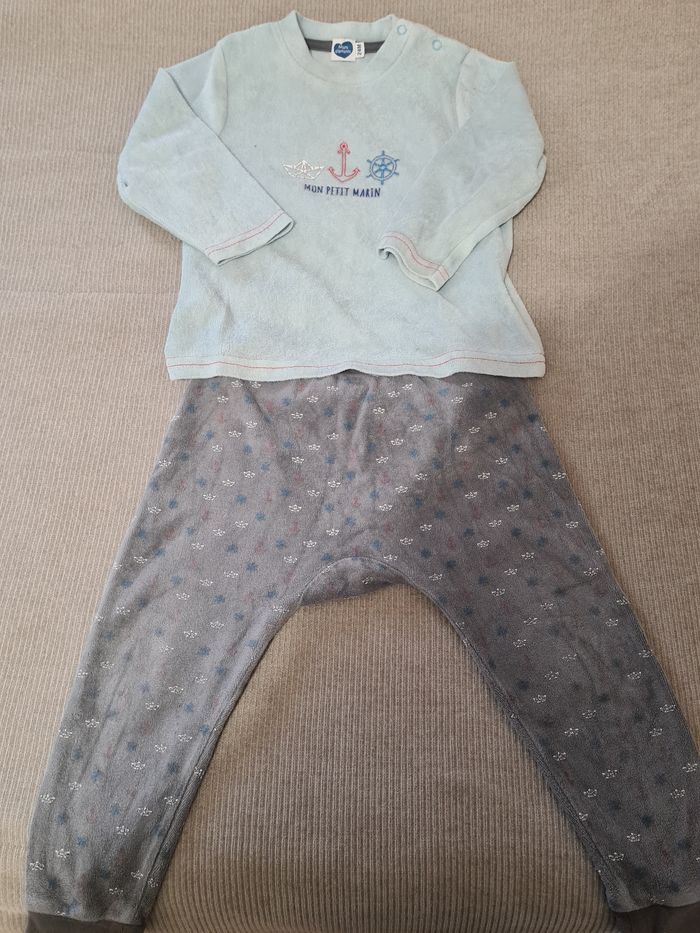 Lots pyjamas velours - photo numéro 2