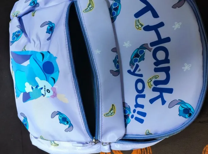 🎁 Disney Stitch – Sac à dos + accessoires kit💜 Idéal école / voyage 🎒 - photo numéro 5