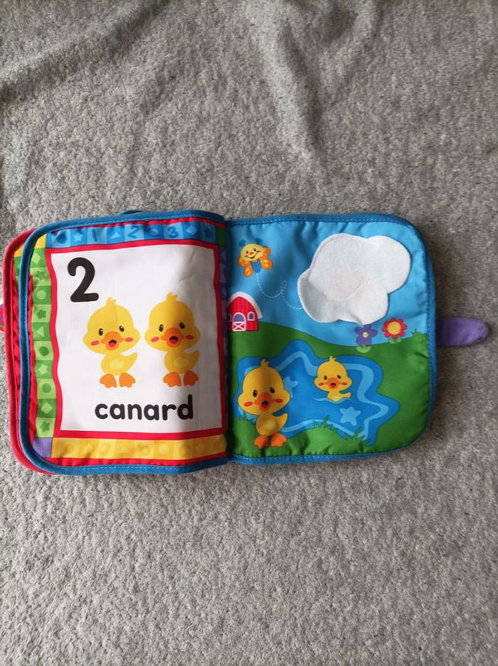 livre en tissu musical fisher price - photo numéro 3