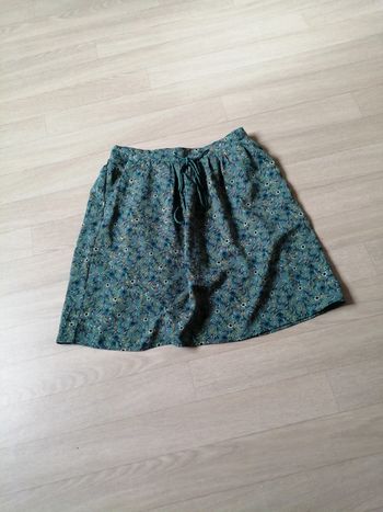 Jupe motif fleurs
