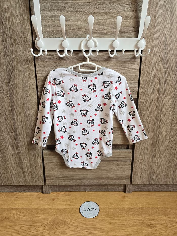 Vêtement Bébé Mixte - 2 bodies Mickey - Disney - 2 ans - photo numéro 9