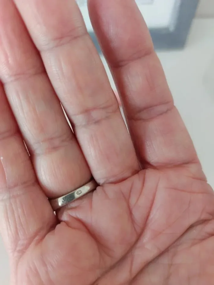 Bague anneau en argent - photo numéro 4
