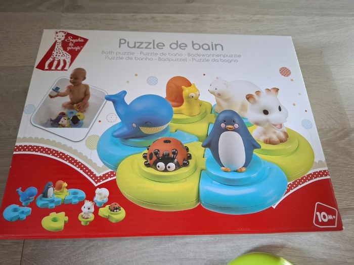 Puzzle de bain sophie la girafe - photo numéro 1