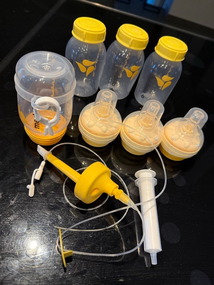 Lot biberons Medela Calma - photo numéro 2