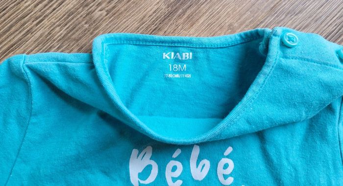 Tee-shirt manches courtes neuf Kiabi 18 mois - photo numéro 3