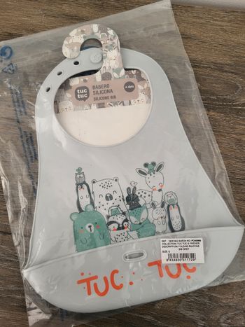 Tuc Tuc- Bavoir en silicone