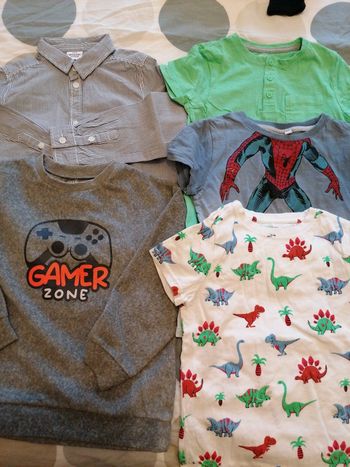 Lot vêtements garçon 5ans 