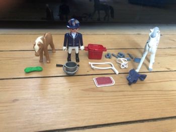 Lot playmobil cavalier