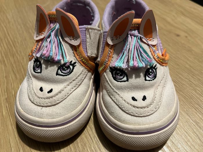 Vans slip on TD V Cyber Horse - Beige - photo numéro 5