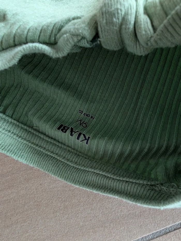 Pyjama zippé vert ourson kiabi - photo numéro 2