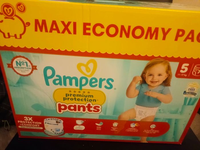 Couches Pampers premium protection pants Taille 5 - photo numéro 4