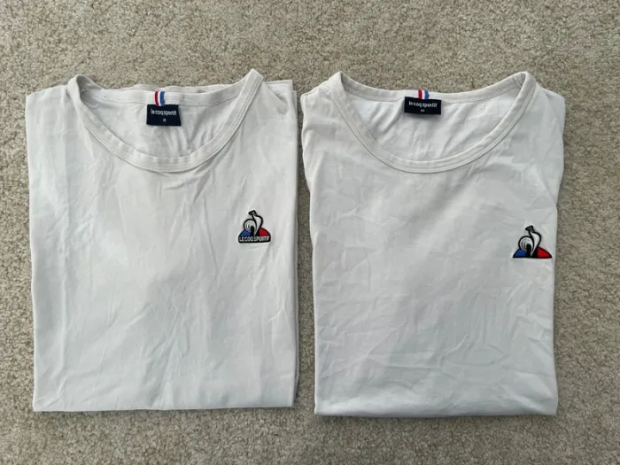 Lot 2 t-shirts manches courtes Le coq sportif 🌻 - photo numéro 3