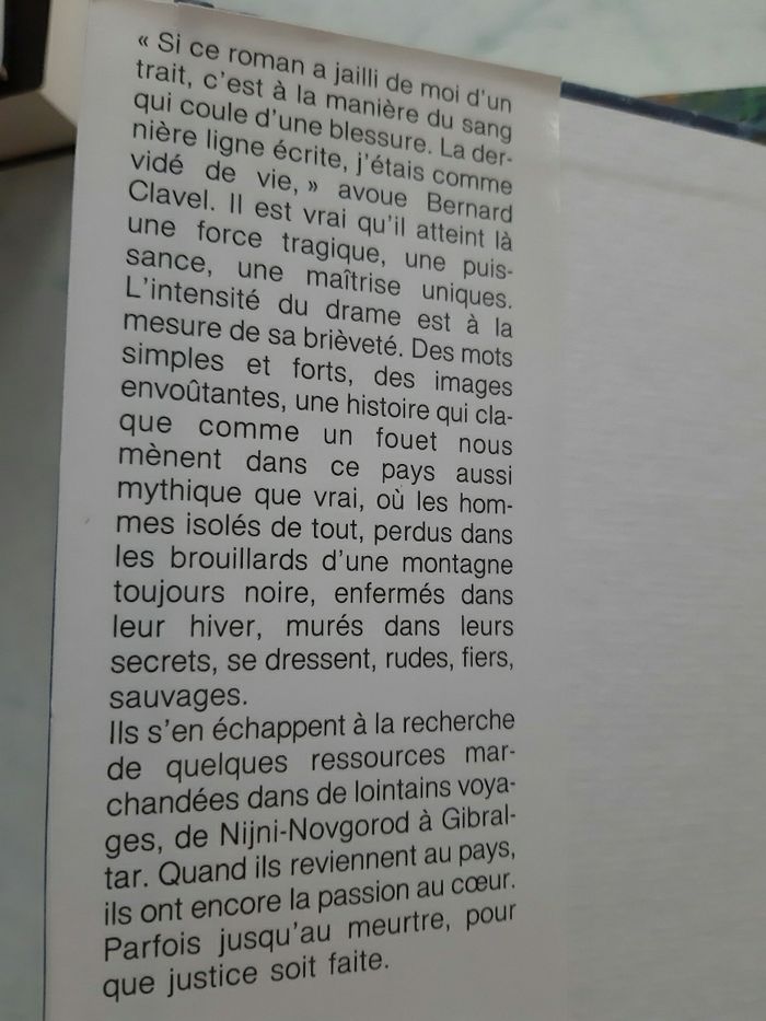 Livres de Bernard Clavel - photo numéro 3