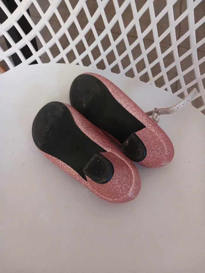 Chaussures roses pailletées 29 - photo numéro 5