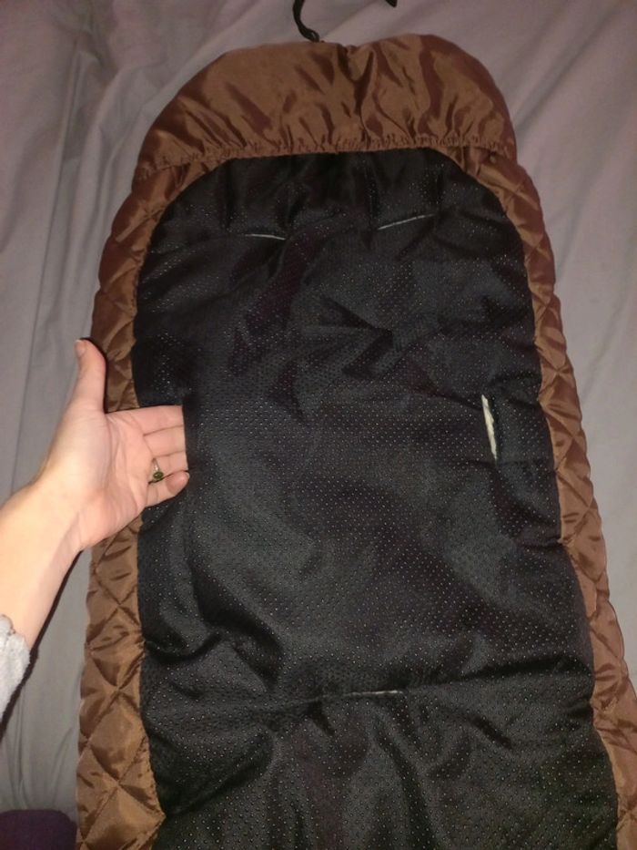 Couffin chaud poussette molletonné - photo numéro 6