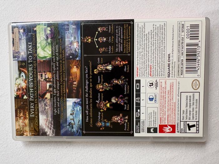 Octopath Traveler Nintendo Switch - photo numéro 2