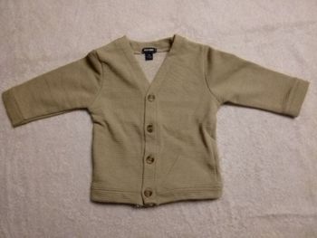 Gilet 1-3 mois (réf interne C22)(familleac72)