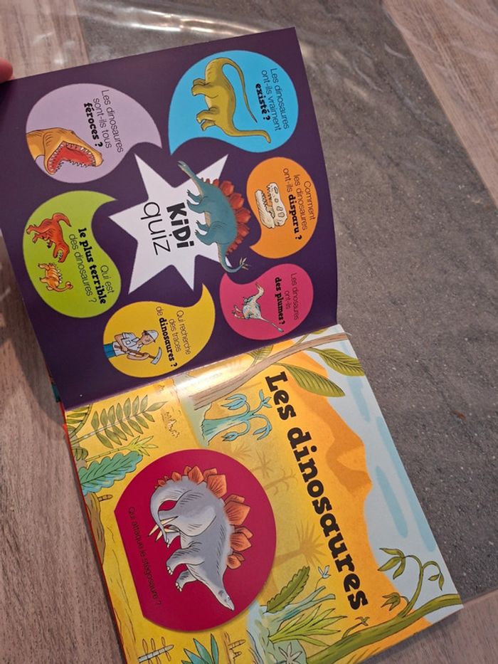 Livre kididoc les dinosaures - photo numéro 2