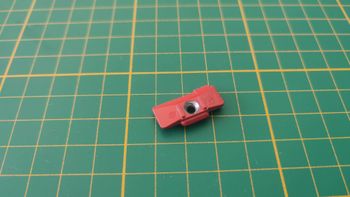 Support fixation capot pièce détachée miniature Burago Bburago Ferrari F40 1/18 1/18e 1/18ème #D88