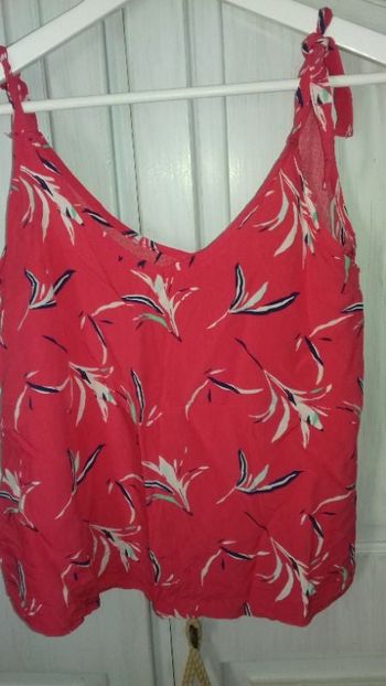 débardeur rose T 38 gémo.