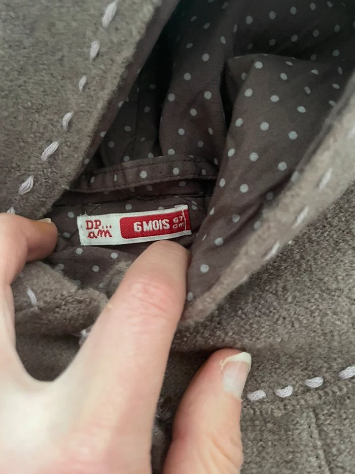 Manteau DPAM 6 mois - photo numéro 3