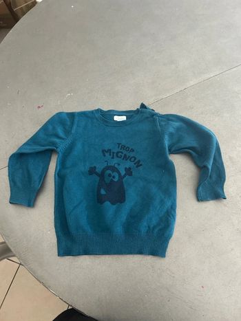 Pull à boutons