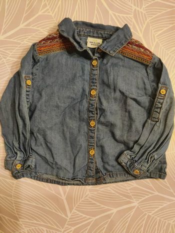 Chemise jean 18m