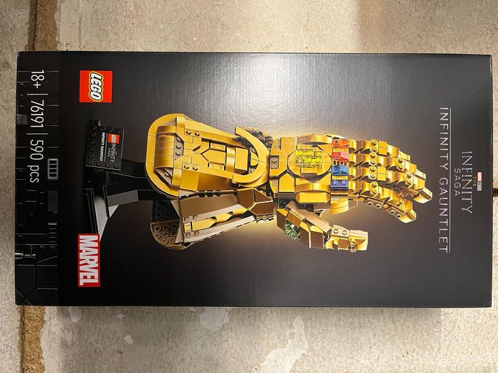 LEGO 76191 Gant de l’Infini – Marvel – Neuf, Scellé