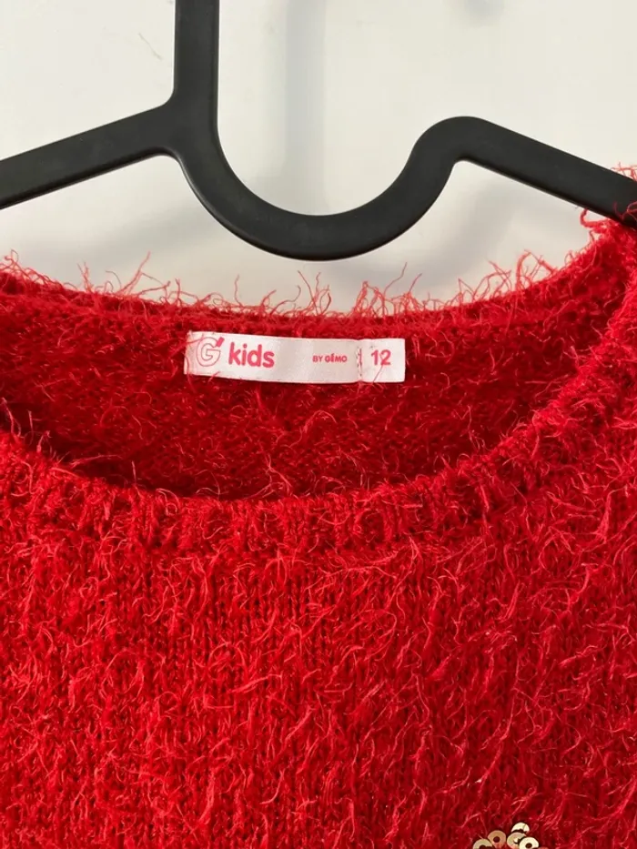 Pull de noël fille - photo numéro 3