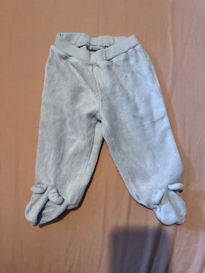 Ensemble épais bleu garçon 3 mois - photo numéro 3