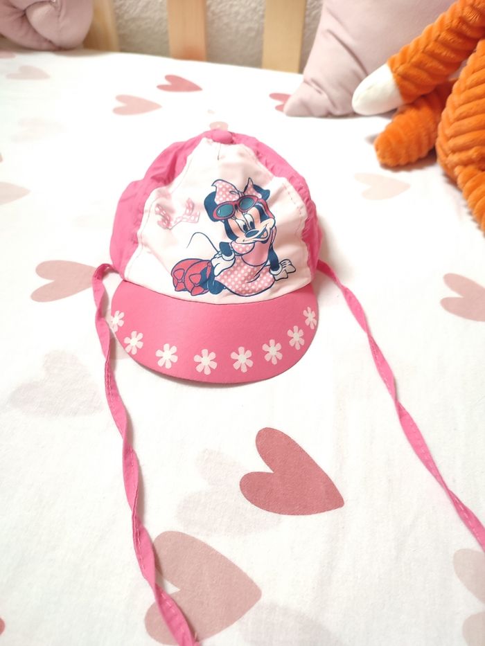 Casquette bébé fille - Minnie mouse - 48 cm - Neuve - Disney - photo numéro 2
