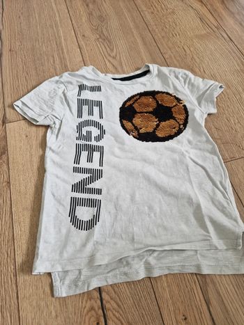 Tee shirt foot 4/5 ans