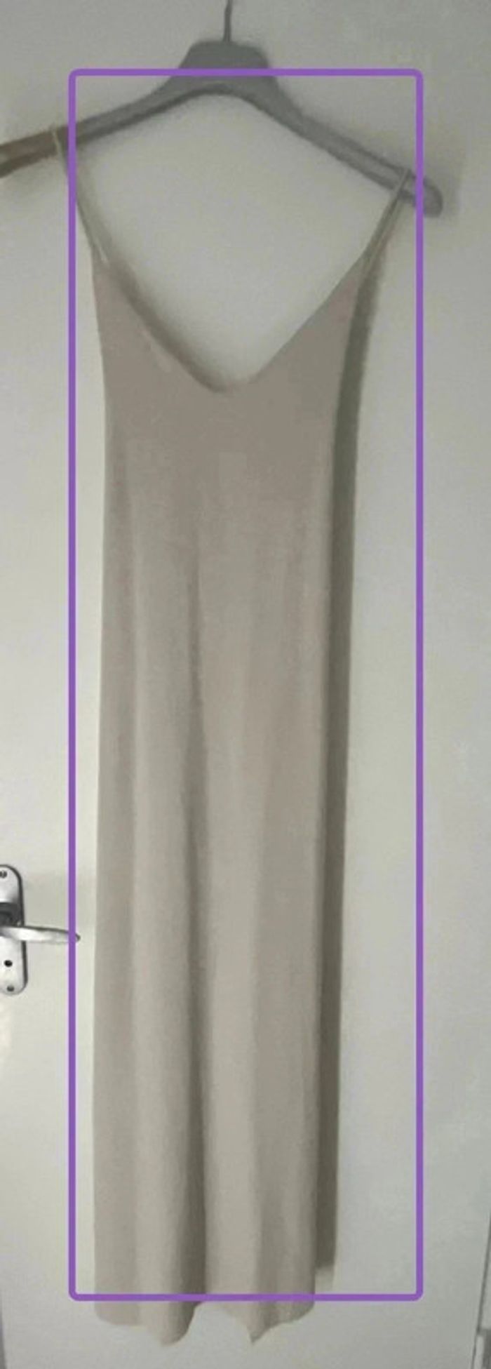 Robe longue ouverte en bas sur un côté blooshop neuve