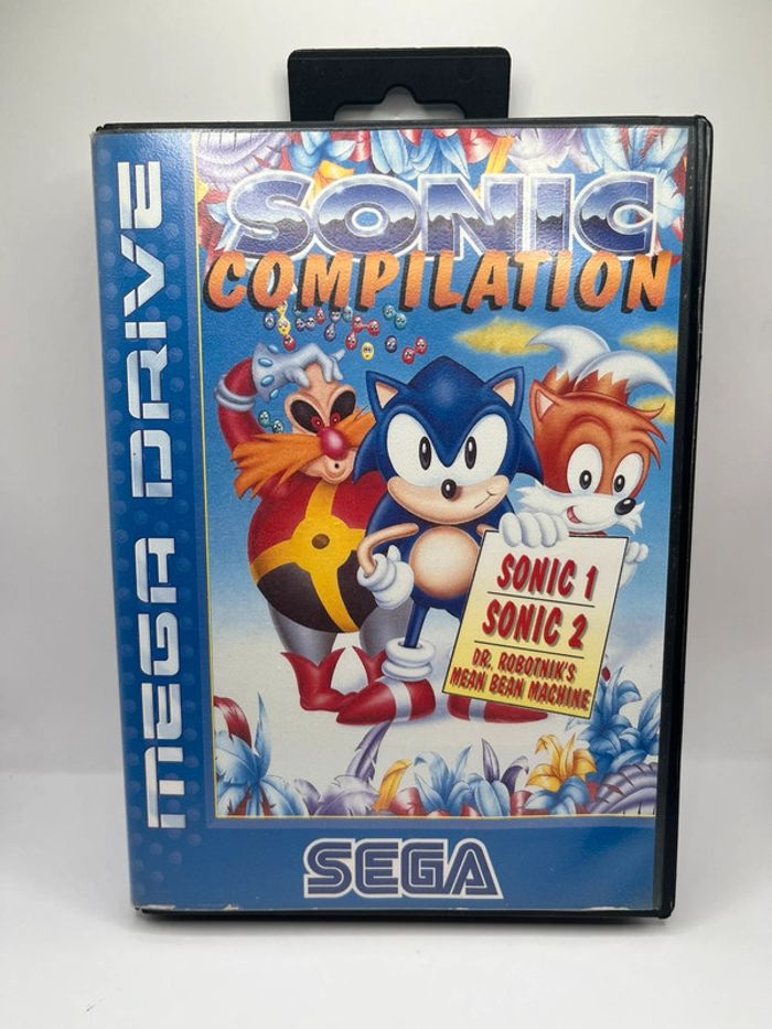 Sonic Compilation Jeux Sega Mega Drive Complet