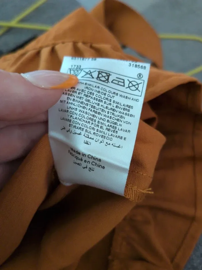 Jupe neuve Etam – Taille 34 – Terracotta - photo numéro 5