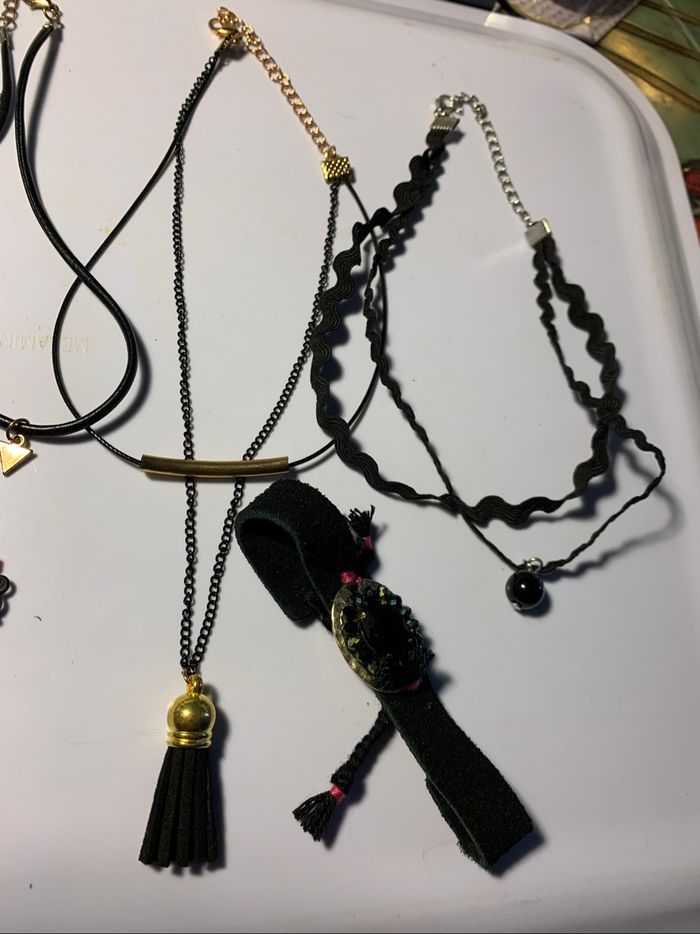 Lot colliers gothiques - photo numéro 7