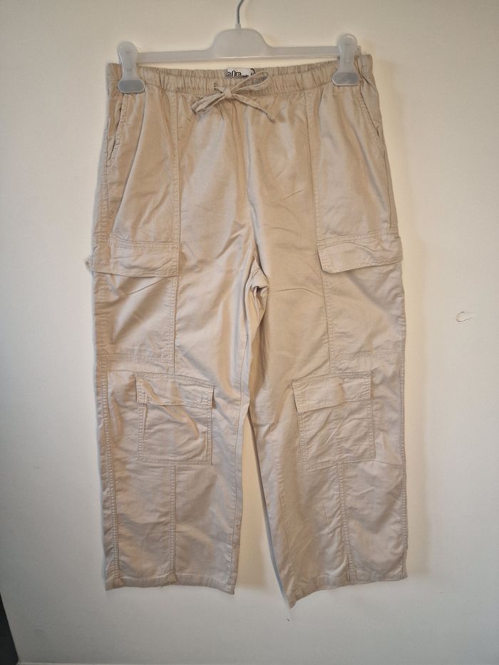 Pantalon cargo large