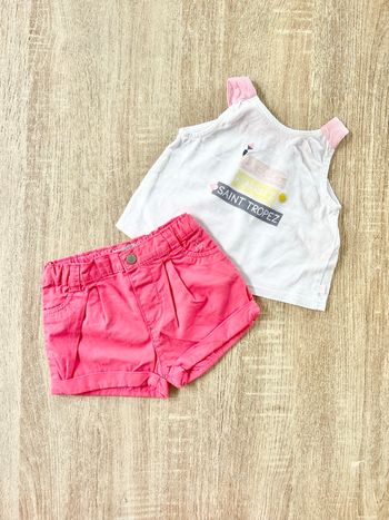 Ensemble été bébé fille 