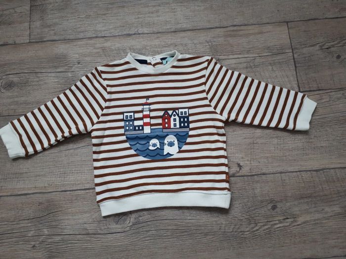 Sweat neuf okaidi 12 mois - photo numéro 2